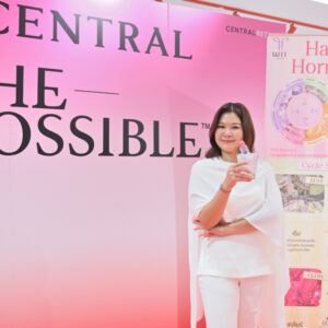 “Central ดึง ‘คุณฝน วริษา’ CEO หญิงเก่งแห่ง Mommy Booster ร่วมฉลองวันสตรีสากลในงาน SHEPOSSIBLE 2026 ชูแนวคิดการใช้ชีวิตตามจังหวะฮอร์โมน ‘Happy Hormone Method’ สร้างแรงบันดาลใจให้ผู้หญิงเข้าใจตัวเอง ยกระดับไลฟ์สไตล์ผู้หญิงยุคใหม่ให้สวยและสตรองจากภายใน