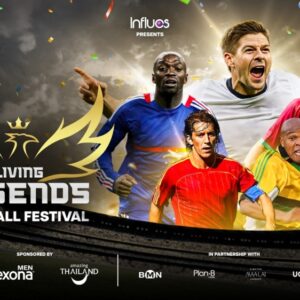 Influos และ สตีฟ แม็คมานามาน เตรียมปั้นปรากฏการณ์ “Living Legends Football Festival 2026” เทศกาล Sportainment ครั้งยิ่งใหญ่ที่สุดในเอเชียตะวันออกเฉียงใต้