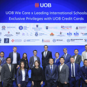 ยูโอบี ผนึก กว่า 30 โรงเรียนนานาชาติชั้นนำ เปิดแคมเปญ UOB We Care จ่ายค่าเทอม ไม่มีค่าธรรมเนียม-ผ่อน 0% รับแนวโน้มตลาดการศึกษานานาชาติขยายตัวต่อเนื่อง
