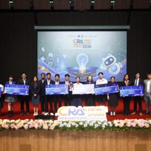 ราชวิทยาลัยจุฬาภรณ์ ชู “เวทีประกวดนวัตกรรมระดับประเทศ” ในงาน CRA THINK SHARE 2026 บ่มเพาะเยาวชนสู่นวัตกรขับเคลื่อนสุขภาพไทย
