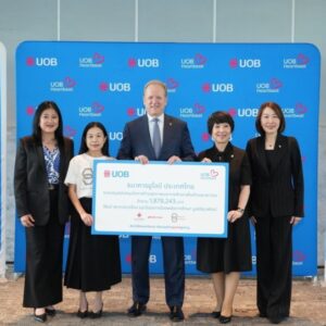 ยูโอบี ประเทศไทย ร่วมระดมทุนเกือบ 1.88 ล้านบาท สร้างอนาคตเด็กขาดโอกาส ครอบคลุมด้านสุขภาพ พัฒนาทักษะภาษา และการเรียนรู้ดิจิทัล