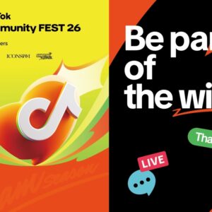 TikTok LIVE Community Fest 2026 ปักหมุดประเทศไทยจัดมหกรรมครั้งใหญ่ รวมพลังไลฟ์ครีเอเตอร์จากทั่วภูมิภาคร่วมฉลองความสำเร็จ มุ่งเสริมแกร่งคอมมูนิตี้ แลกเปลี่ยนวัฒนธรรม เปิดโอกาสสู่การเติบโตร่วมกัน
