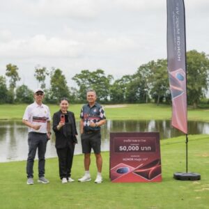 HONOR Magic V6 สนับสนุนการแข่งขันกอล์ฟ CHULA ROUND-UP 2026 ร่วมส่งเสริมไลฟ์สไตล์แอ็กทีฟ ตามสโลแกน “แกร่งทุกพับ เก่งทุกด้าน”