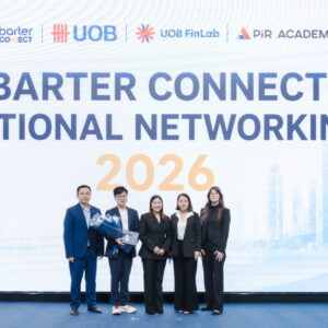 Barter Connect ผนึก UOB, UOB FinLab และ PiR Academy จัดงาน “Barter Connect National Networking 2026” มอบสิทธิพิเศษเฉพาะสมาชิก อัปเดต 4 มุมมองธุรกิจ สู่โอกาสเติบโตที่จับต้องได้