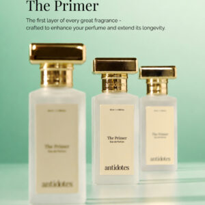 Antidotes เปิดตัว ‘The Primer’ ครั้งแรกกับไพร์เมอร์น้ำหอม เลเยอร์แรกของทุกความหอมที่น่าจดจำ เสริมให้น้ำหอมตัวโปรดหอมชัด มีมิติ และติดทนนานยิ่งขึ้น พร้อมผลทดสอบบนผิวจริงโดยผู้เชี่ยวชาญ
