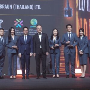 บี. บราวน์ ประเทศไทย องค์กรดีเด่นที่น่าร่วมงานที่สุดในเอเชีย 7 ปีซ้อน ตอกย้ำความมุ่งมั่นในการพัฒนาบุคลากรสำหรับอนาคต ส่งเสริมคุณภาพชีวิตพนักงาน เพื่อสร้างผลกระทบเชิงบวกต่อระบบการดูแลสุขภาพในประเทศไทย
